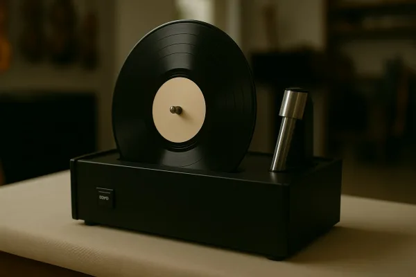 Vinyl Record Cleaner Machine