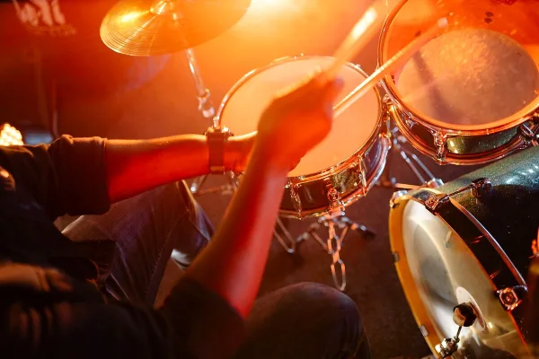 Drum Kit with Labels