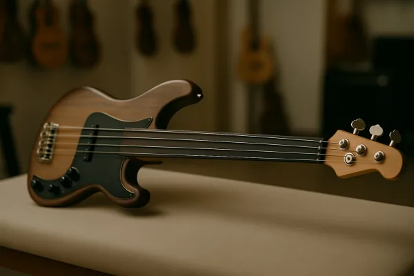 Fretless Bass Guitars