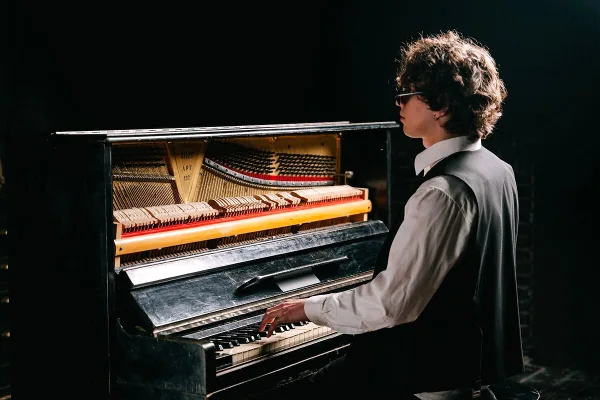 Upright Grand Piano