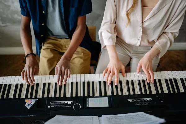 Upright Yamaha Piano