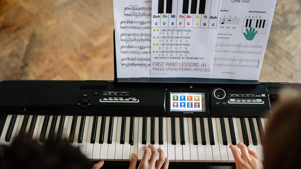 Piano with Labels for Beginners: A Complete Guide